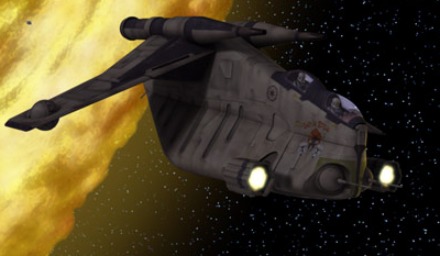clone wars gun ship