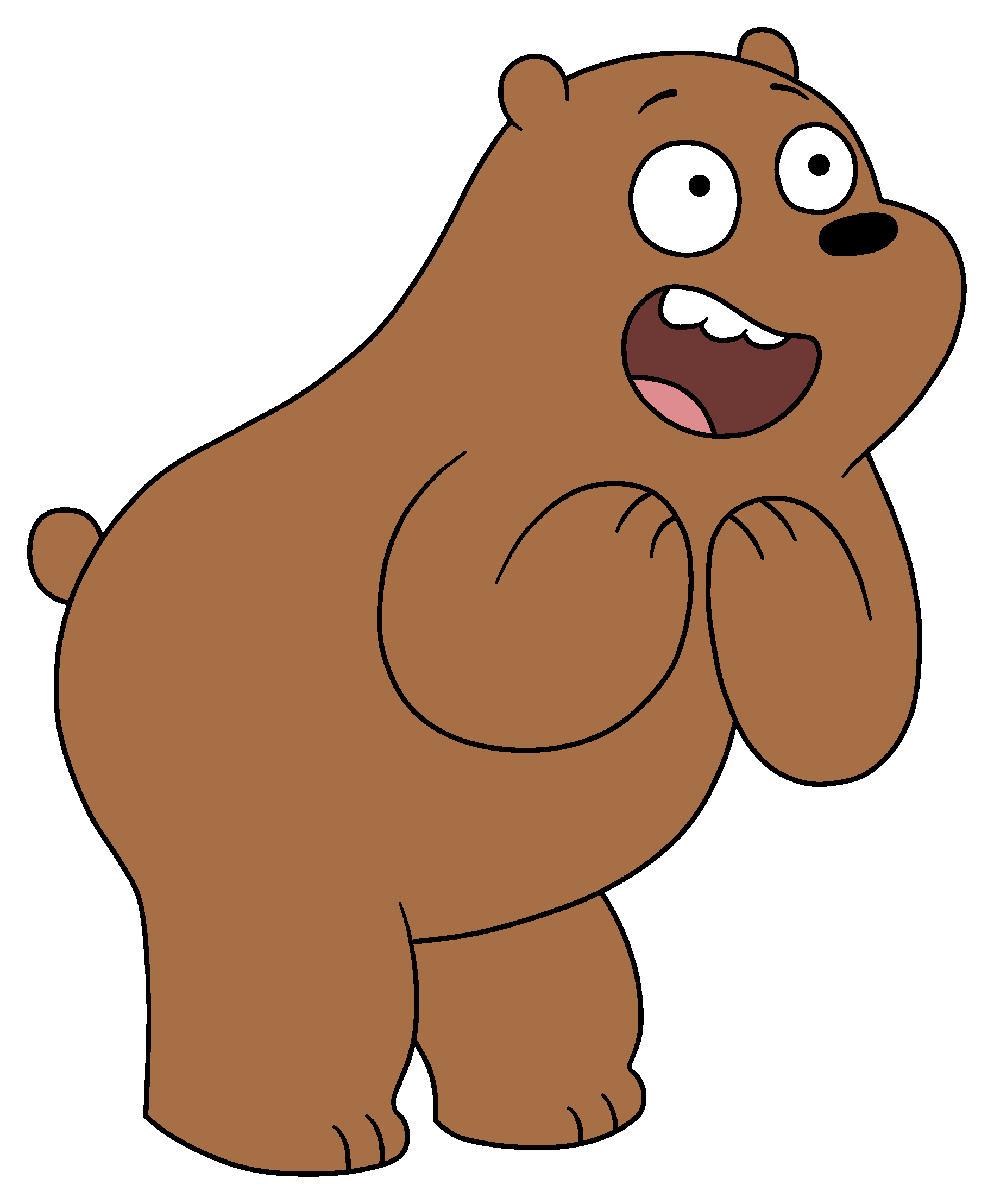 we bare bears flocked